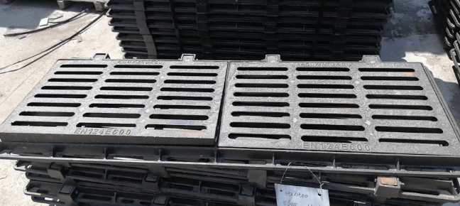 蚌埠球墨铸铁连体双篦展示